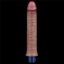 Wibrator silikonowy LoveToy Real Softee 24 cm z wibracjami - 5