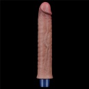 Wibrator silikonowy LoveToy Real Softee 24 cm z wibracjami - 7