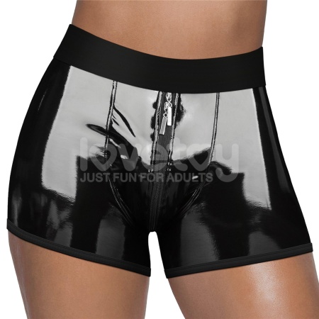 Strap-On Shorts Chic – Czarny, 71-79 cm (28-31 cali) - 4
