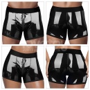 Strap-On Shorts Chic – Czarny, 71-79 cm (28-31 cali) - 24