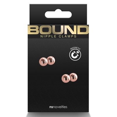 BOUND NIPPLE CLAMPS M1 ROSE GOLD - 1