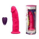 Wibrator różowy Model 2 7" Pink Motor + LRS - silikon medyczny, 10 trybów wibracji, 17 cm - 1