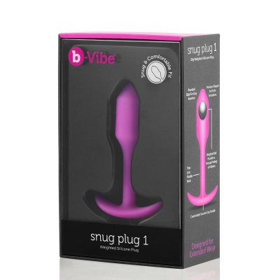 B-VIBE SNUG PLUG 1 FUCHSIA - 1