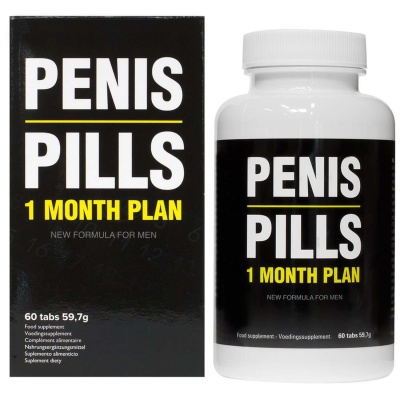 Suplement diety Penis Pills 60 tabletek na miesiąc - 1