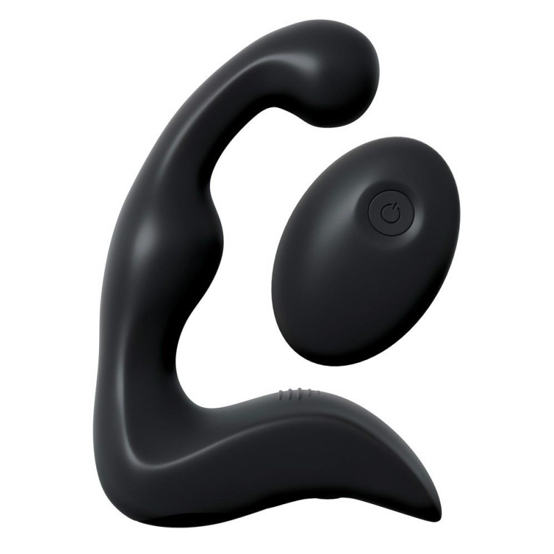 Wibrator prostaty AFE RC P-Spot Pro z podwójnym silnikiem i pilotem, 14,2 cm - 2