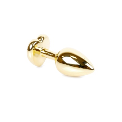 MyLove Toys - Jewellery Gold  Heart PLUG- Rose - 1 2