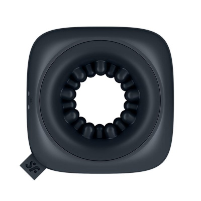 Ring Stroker - wibracyjny masturbator pierścieniowy z 3 silnikami i średnicą wewnętrzną 3,2 cm - 1 2