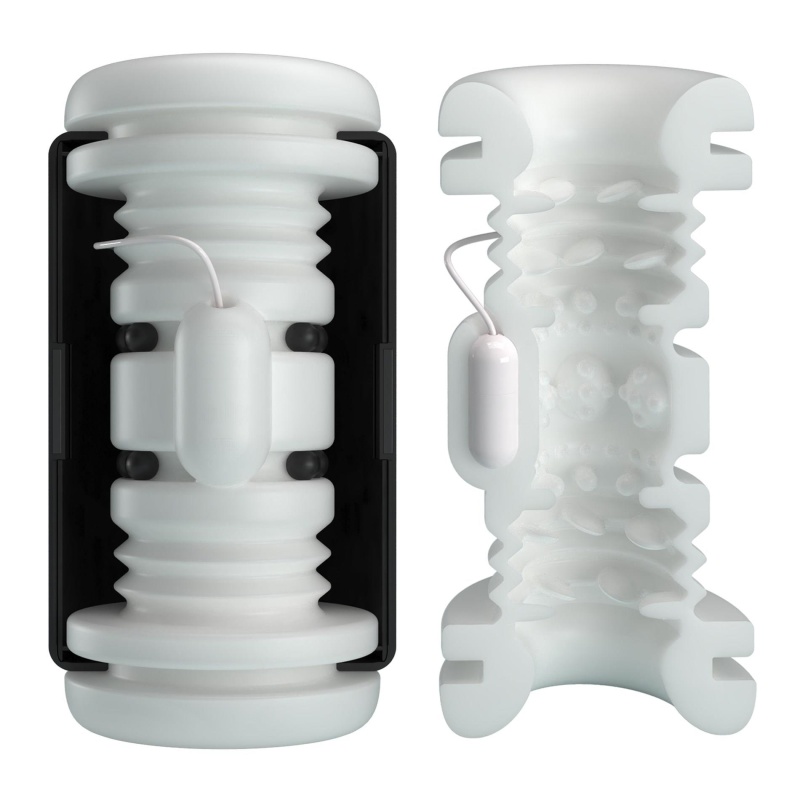 Masturbator Dj Girl z wibracją i ruchem posuwisto-zwrotnym, 15,6 cm - 8