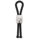 Regulowana pętla erekcyjna Rebel Heavy Rope Cock Strap z przesuwnym obciążeniem 84 g, długość 14,5 cm - 2