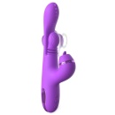 Wibrator króliczek IntiMotion Pulse Pro z 4 silnikami i stymulatorem FlickerFlow, 24 cm - 6