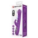 Sabien Purple - Wibrator Króliczek z Funkcją Thumping i Wyświetlaczem LED, 24 cm - 11