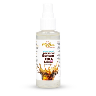 Aroma Series Żel intymny i do masażu Cola 50ml z aplikatorem spray - 1