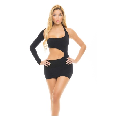 CUT MY LIFE INTO PIECES DRESS BLACK - 1