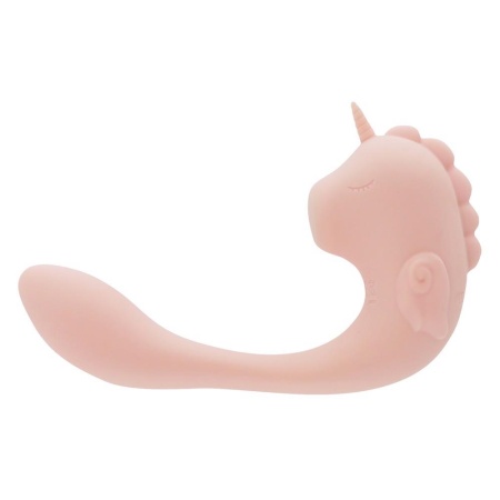 Wibrator C-Horse Coral Throb – podwójna stymulacja punktu G i łechtaczki, 2 silniki, 15 cm - 3