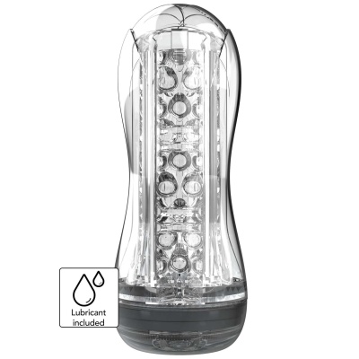 Masturbator Big Clear Blast Vacuum Stroker z regulacją ssania, 22 x 9 cm - 1