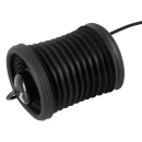 Masturbator wibracyjny Rebel Vibrating Stroker z rowkowaną tuleją silikonową 6,7 cm, 10 trybów - 6