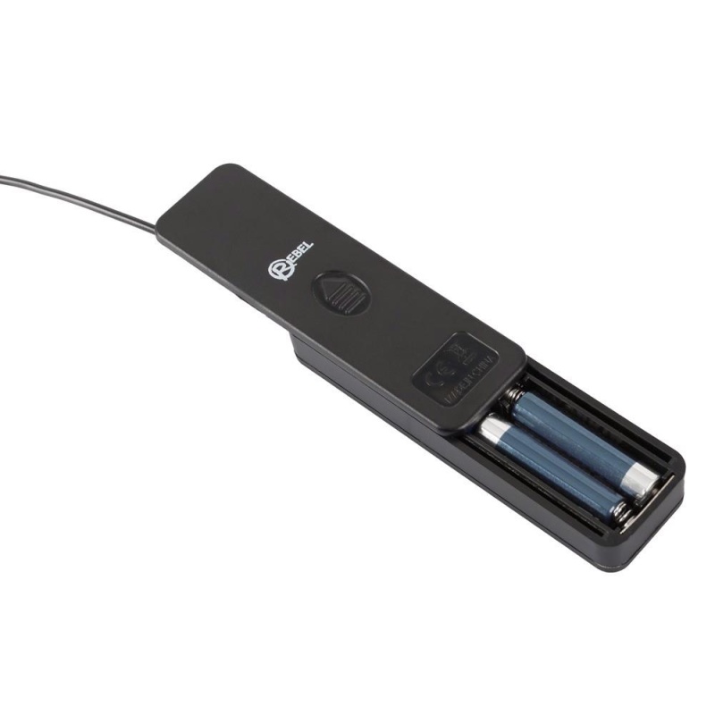 Masturbator wibracyjny Rebel Vibrating Stroker z rowkowaną tuleją silikonową 6,7 cm, 10 trybów - 9