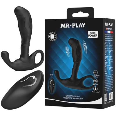 Masażer prostaty zdalnie sterowany z wibracjami - 8,8 cm - 1