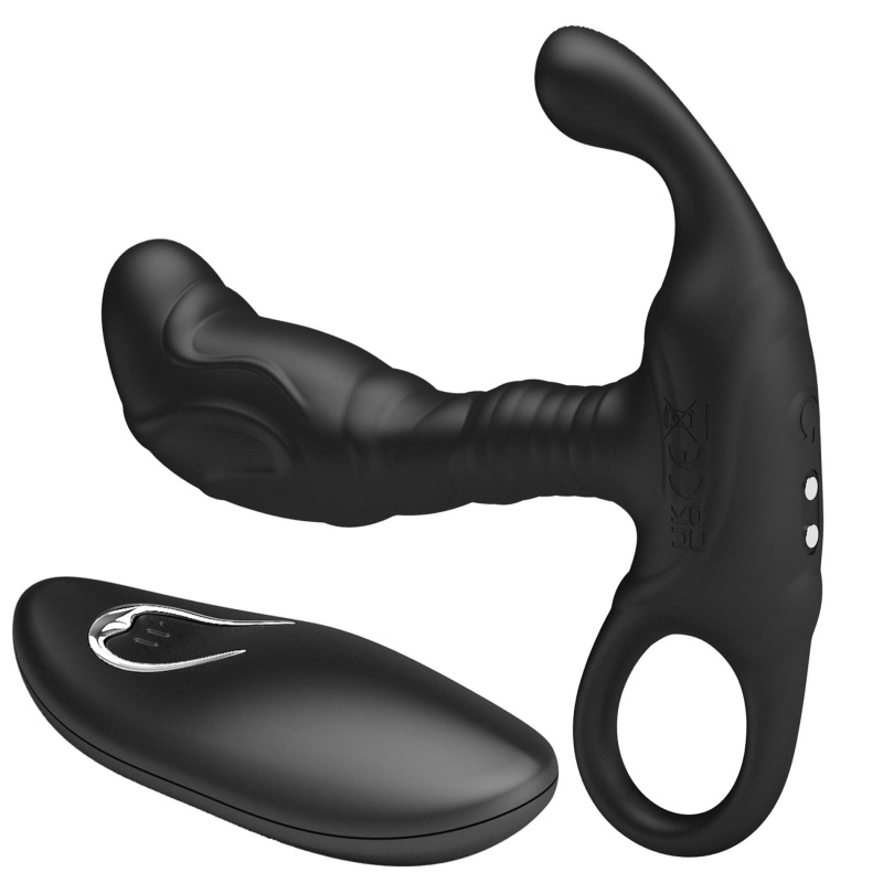 Masażer prostaty zdalnie sterowany z wibracjami - 8,8 cm - 7