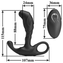 Masażer prostaty zdalnie sterowany z wibracjami - 8,8 cm - 9