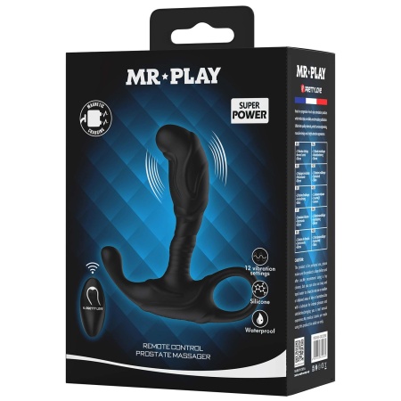 Masażer prostaty zdalnie sterowany z wibracjami - 8,8 cm - 11
