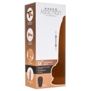 Dildo mechaniczne 9" Thrusting Dong RC Caramel – 7 prędkości, długość całkowita 22,9 cm - 1