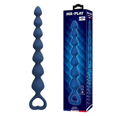 Koraliki analne MR PLAY Anal Bead L o długości 26,7 cm i stopniowanych średnicach - 1