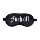 Fuck Off - Printed Satin Mask - 1