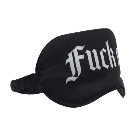 Fuck Off - Printed Satin Mask - 3