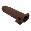 Wibrująca nakładka na penisa Xerxes 22 cm - 5