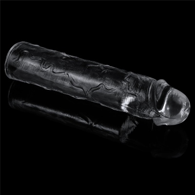 Przezroczysty przedłużacz penisa Flawless Clear +5 cm - 1 2