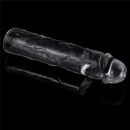 Przezroczysty przedłużacz penisa Flawless Clear +5 cm - 2