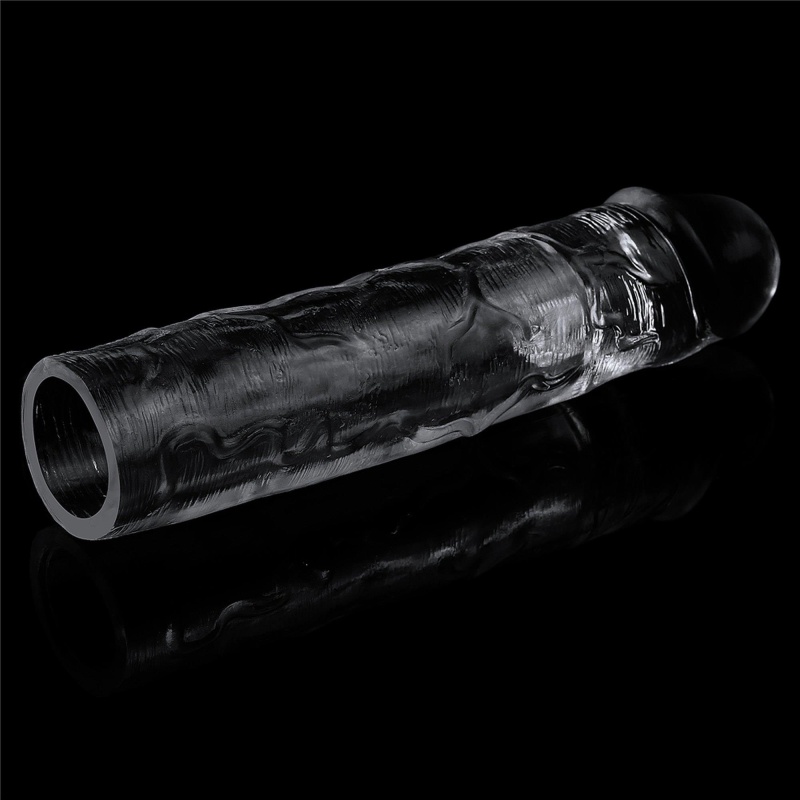 Przezroczysty przedłużacz penisa Flawless Clear +5 cm - 3