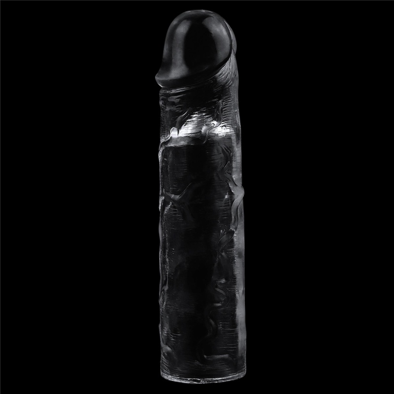 Przezroczysty przedłużacz penisa Flawless Clear +5 cm - 4