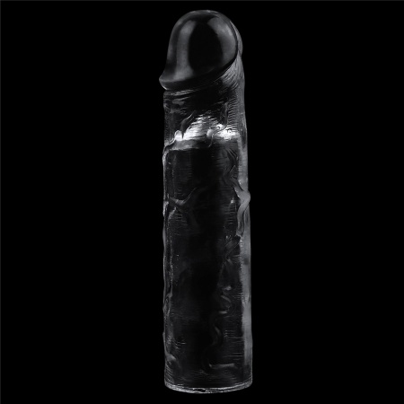 Przezroczysty przedłużacz penisa Flawless Clear +5 cm - 4