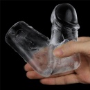 Przezroczysty przedłużacz penisa Flawless Clear +5 cm - 7