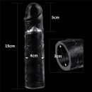 Przezroczysty przedłużacz penisa Flawless Clear +5 cm - 11