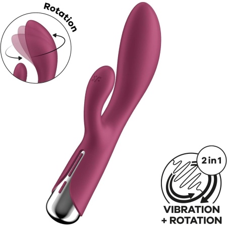 Satisfyer Spinning Rabbit 1 Red - 2