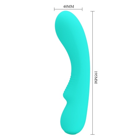 Wibrator Matt Green - 19,5 cm, 12 programów wibracji i pamięć - 10