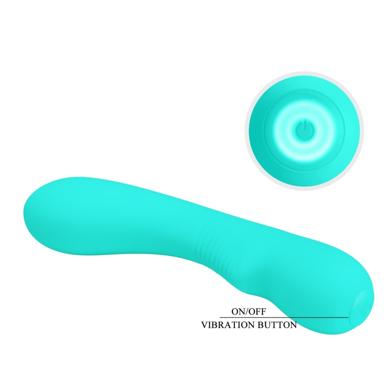 Wibrator Matt Green - 19,5 cm, 12 programów wibracji i pamięć - 11