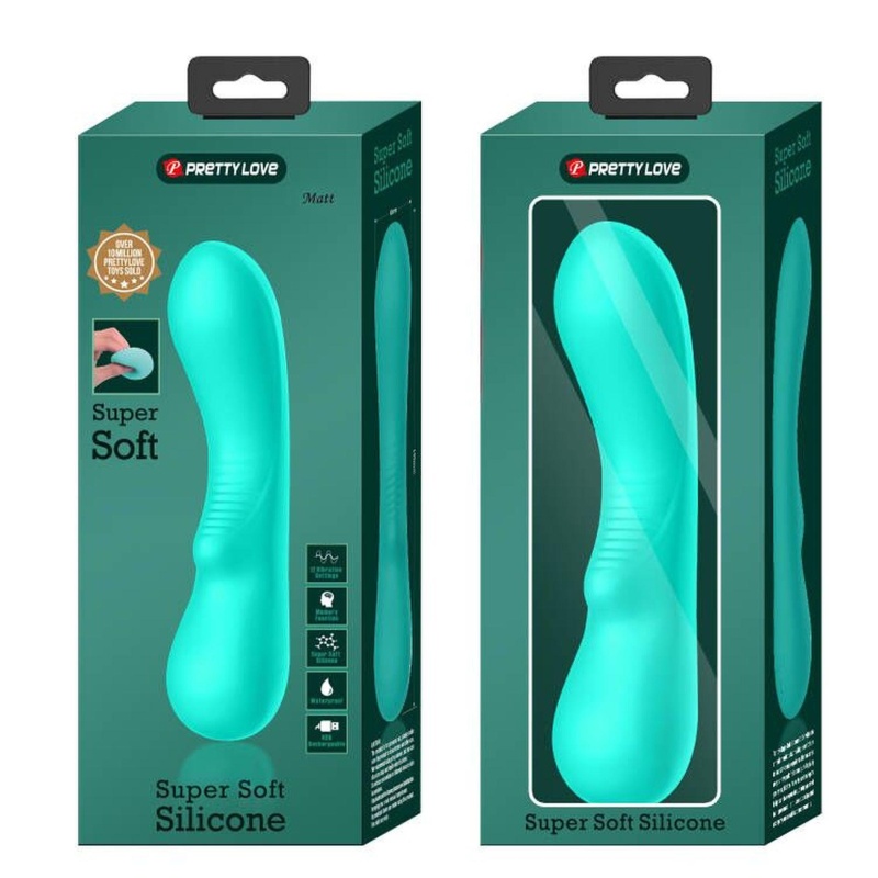Wibrator Matt Green - 19,5 cm, 12 programów wibracji i pamięć - 13