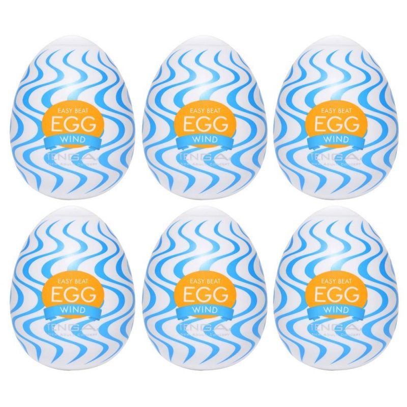 Tenga Egg Wind Pack of 6 - 1