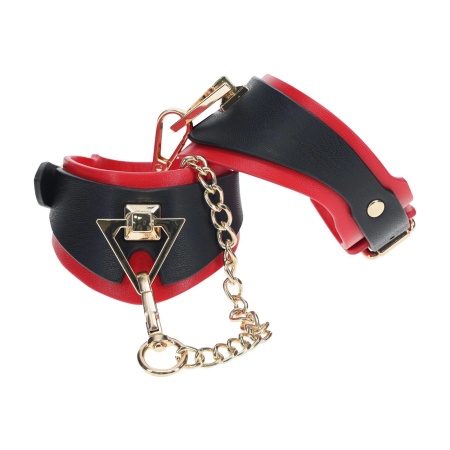Milan Collection - Handcuffs - Black/Red - 1
