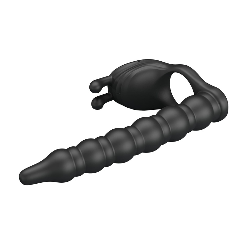 Pierścień na penisa Blackney z wibracjami 14,8 cm - 4