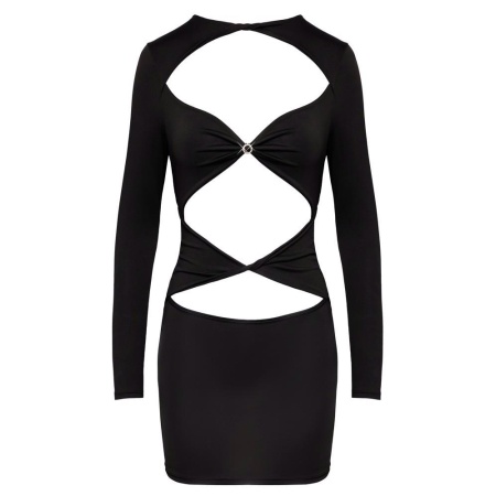 Mini dress black S - 5