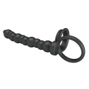 Pierścień nasadowy Diilon z korkiem analnym - silikonowy 2w1, wodoszczelny, 15 cm - 7