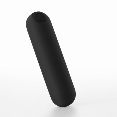 Wibrator typu bullet iMoan Rechargeable – czarny, 7,6 cm - 1