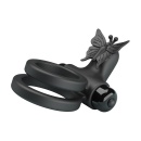 Pierścień na penisa PASSIONATE RING IX z wibracjami, silikon, ok. 10 cm - 7