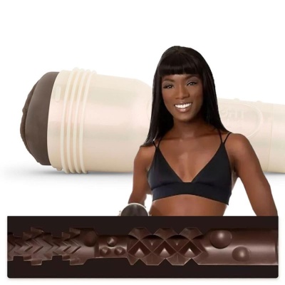 Ana Foxxx Silk - Realistyczny Masturbator Manualny z Rękawem SuperSkin i Teksturą Silk, 25 cm, Głębokość Penetracji 20 cm - 1