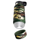 Masturbator męski Happy Camper – kamuflażowa obudowa imitująca butelkę, mechaniczny, długość 23,8 cm - 2